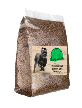 Goud lam en rijst geperst plus 0